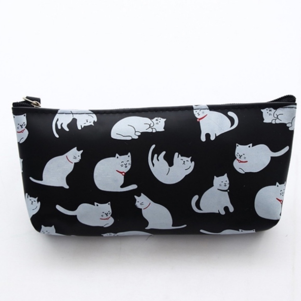 Cat Pencil or Makeup tool bag - Picture 3 of 7